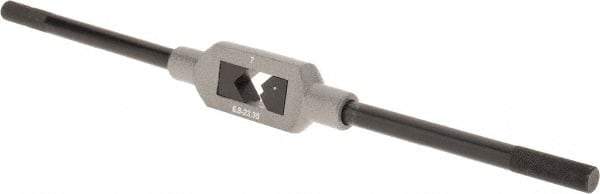 Interstate - 1/4 to 1-1/8" Tap Capacity, Straight Handle Tap Wrench - 19" Overall Length - Americas Industrial Supply