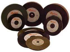 Cratex - 8" Diam x 1/2" Hole x 1/4" Thick, 46 Grit Surface Grinding Wheel - Coarse Grade - Americas Industrial Supply