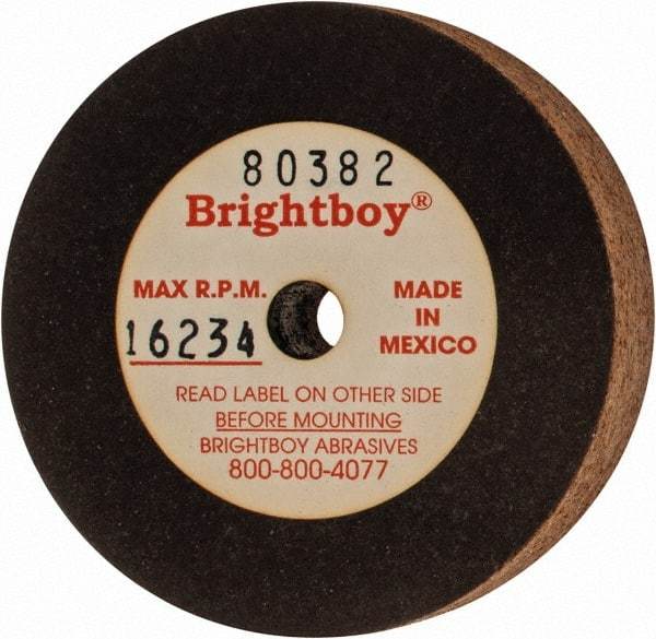 Cratex - 2" Diam x 1/4" Hole x 1/2" Thick, 46 Grit Surface Grinding Wheel - Coarse Grade - Americas Industrial Supply