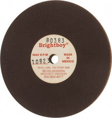 Cratex - 3" Diam x 1/4" Hole x 1/8" Thick, 46 Grit Surface Grinding Wheel - Coarse Grade - Americas Industrial Supply