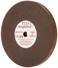 Cratex - 3" Diam x 1/4" Hole x 1/4" Thick, 46 Grit Surface Grinding Wheel - Coarse Grade - Americas Industrial Supply