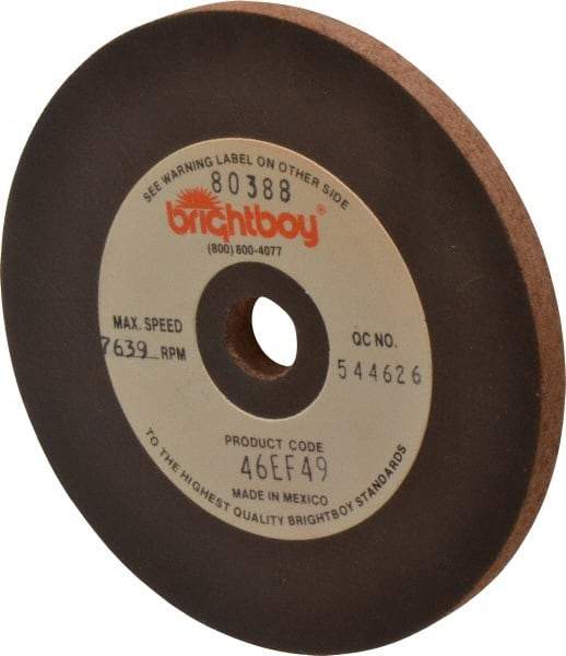 Cratex - 4" Diam x 1/2" Hole x 1/4" Thick, 46 Grit Surface Grinding Wheel - Coarse Grade - Americas Industrial Supply
