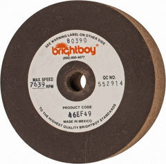 Cratex - 4" Diam x 1/2" Hole x 1" Thick, 46 Grit Surface Grinding Wheel - Coarse Grade - Americas Industrial Supply