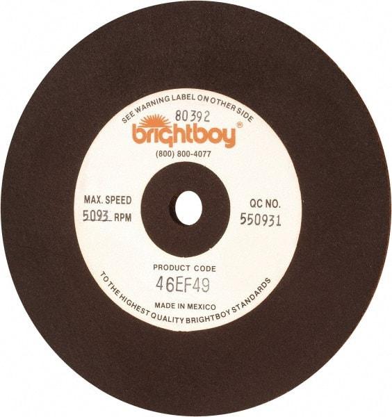 Cratex - 6" Diam x 1/2" Hole x 1/4" Thick, 46 Grit Surface Grinding Wheel - Coarse Grade - Americas Industrial Supply