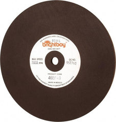 Cratex - 8" Diam x 1/2" Hole x 1/4" Thick, 46 Grit Surface Grinding Wheel - Coarse Grade - Americas Industrial Supply