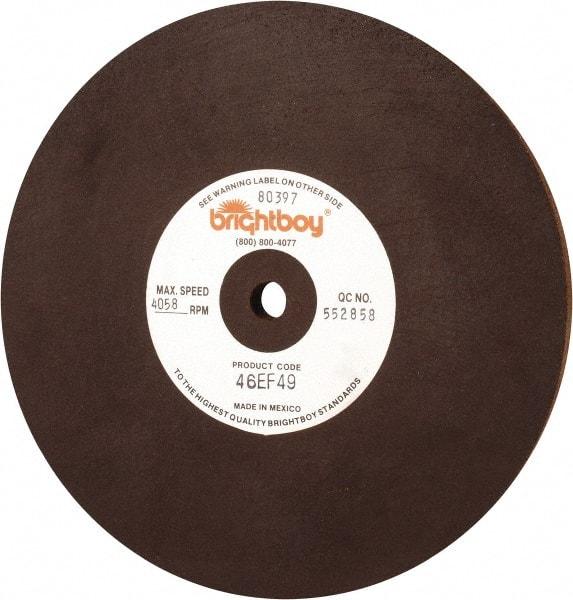 Cratex - 8" Diam x 1/2" Hole x 1/2" Thick, 46 Grit Surface Grinding Wheel - Coarse Grade - Americas Industrial Supply