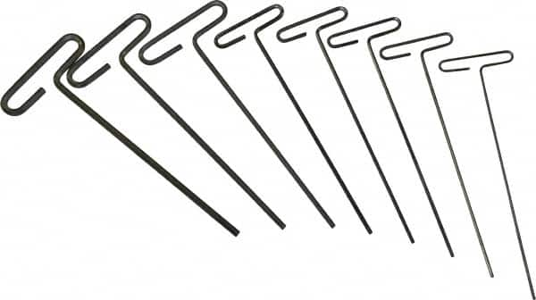 Eklind - 8 Piece T-Handle Hex Key Set - Americas Industrial Supply