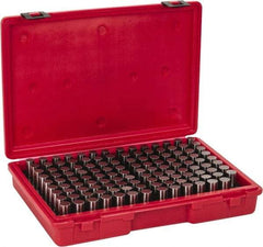 Value Collection - 125 Piece, 0.626-0.75 Inch Diameter Plug and Pin Gage Set - Plus 0.0002 Inch Tolerance, Class ZZ - Americas Industrial Supply