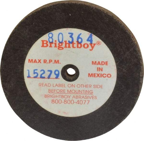 Cratex - 2" Diam x 1/8" Hole x 1/8" Thick, 46 Grit Surface Grinding Wheel - Coarse Grade - Americas Industrial Supply