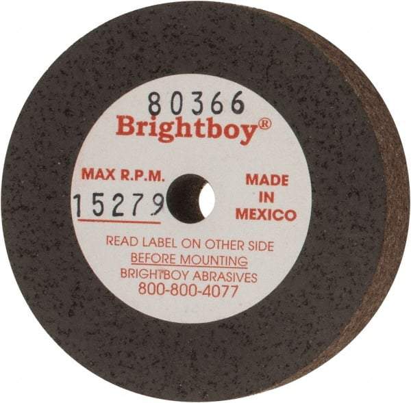 Cratex - 2" Diam x 1/4" Hole x 1/2" Thick, 46 Grit Surface Grinding Wheel - Coarse Grade - Americas Industrial Supply