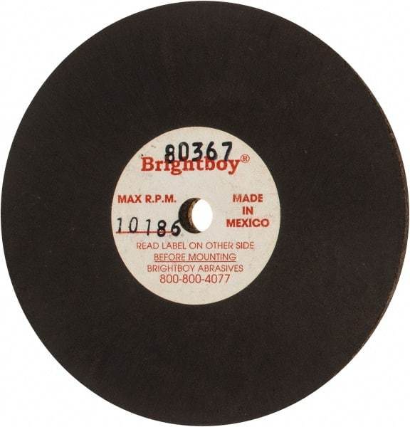 Cratex - 3" Diam x 1/4" Hole x 1/8" Thick, 46 Grit Surface Grinding Wheel - Coarse Grade - Americas Industrial Supply
