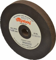 Cratex - 4" Diam x 1/2" Hole x 1/2" Thick, 46 Grit Surface Grinding Wheel - Coarse Grade - Americas Industrial Supply