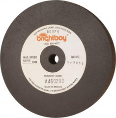 Cratex - 6" Diam x 1/2" Hole x 1" Thick, 46 Grit Surface Grinding Wheel - Coarse Grade - Americas Industrial Supply