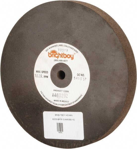 Cratex - 8" Diam x 1/2" Hole x 1" Thick, 46 Grit Surface Grinding Wheel - Americas Industrial Supply