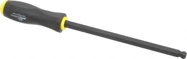 Bondhus - 1/2" Hex Ball End Driver - 8.6" Blade Length, Ergonomic Molded Cushion Grip Handle, 340mm OAL - Americas Industrial Supply