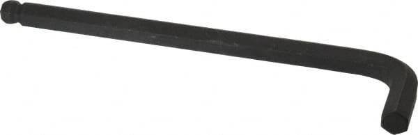 Bondhus - 1/2" Hex, Long Arm, Ball End Hex Key - 8-13/64" OAL, Protanium High Torque Steel, Inch System of Measurement - Americas Industrial Supply