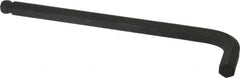 Bondhus - 1/2" Hex, Long Arm, Ball End Hex Key - 8-13/64" OAL, Protanium High Torque Steel, Inch System of Measurement - Americas Industrial Supply
