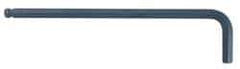 Bondhus - 9mm Hex, Long Arm, Ball End Hex Key - 7" OAL, Protanium High Torque Steel, Metric System of Measurement - Americas Industrial Supply