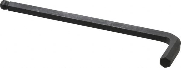 Bondhus - 14mm Hex, Long Arm, Ball End Hex Key - 10-13/32" OAL, Protanium High Torque Steel, Metric System of Measurement - Americas Industrial Supply