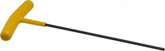 Bondhus - 1/8" Hex, T-Handle Cushion Grip, Hex Key - 4-1/2" OAL, Protanium High Torque Steel, Inch System of Measurement - Americas Industrial Supply