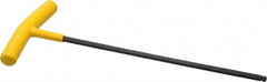 Bondhus - 7/32" Hex, T-Handle Cushion Grip, Ball End Hex Key - 9-39/64" OAL, Protanium High Torque Steel, Inch System of Measurement - Americas Industrial Supply