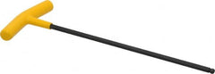 Bondhus - 1/4" Hex, T-Handle Cushion Grip, Ball End Hex Key - 10-7/64" OAL, Protanium High Torque Steel, Inch System of Measurement - Americas Industrial Supply