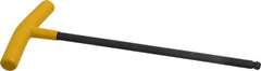 Bondhus - 3/8" Hex, T-Handle Cushion Grip, Ball End Hex Key - 10-51/64" OAL, Protanium High Torque Steel, Inch System of Measurement - Americas Industrial Supply