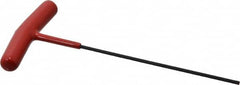 Bondhus - 2.5mm Hex, T-Handle Cushion Grip, Hex Key - 6-3/4" OAL, Protanium High Torque Steel, Metric System of Measurement - Americas Industrial Supply