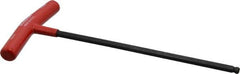 Bondhus - 8mm Hex, T-Handle Cushion Grip, Ball End Hex Key - 285mm OAL, Protanium High Torque Steel, Metric System of Measurement - Americas Industrial Supply