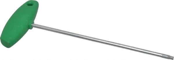 Wiha - T25 Standard Torx Key - T-Handle, 7-7/8" Length Under Head, 200mm OAL - Americas Industrial Supply