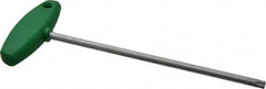 Wiha - T40 Standard Torx Key - Flag-Style, 7-7/8" Length Under Head, 200mm OAL - Americas Industrial Supply