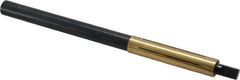 Made in USA - 6-1/4" Length x 15/32" Diam Through Hole Barrel Lap - 0.425" Arbor Diam, 2-1/4" Barrel Length, Eccentric Slot - Americas Industrial Supply