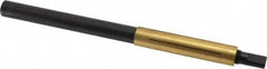Made in USA - 6-3/4" Length x 9/16" Diam Through Hole Barrel Lap - 4" Arbor Diam, 2-3/4" Barrel Length, Eccentric Slot - Americas Industrial Supply