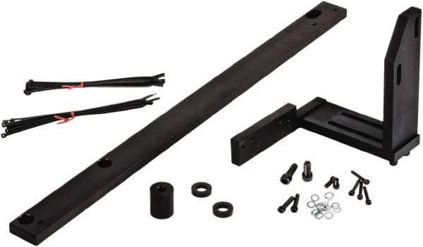 Mitutoyo - DRO Bracket Kit - Universal Mounting, Cross Slide Table Orientation, Vertical Mounting Orientation, Use with Linear Encoders/Scales - Americas Industrial Supply