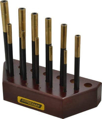 Made in USA - 11 Piece Blind Hole Lap Set - 3/16 to 1/2" Hole Diam - Americas Industrial Supply