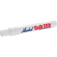 Markal - White Marker/Paintstick - Alcohol Base Ink - Americas Industrial Supply