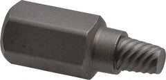 Irwin Hanson - Spiral Flute Screw Extractor - 1/4" Extractor for 7/16" Screw, 1/2" Hex - Americas Industrial Supply