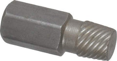 Irwin - Spiral Flute Screw Extractor - 13/32" Extractor for 3/4" Screw, 1/2" Hex - Americas Industrial Supply