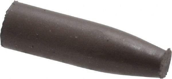 Cratex - 9/32" Max Diam x 1" Long, Cone, Rubberized Point - Medium Grade, Silicon Carbide, 1/16" Arbor Hole, Unmounted - Americas Industrial Supply