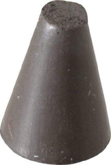 Cratex - 5/8" Max Diam x 7/8" Long, Taper, Rubberized Point - Medium Grade, Silicon Carbide, 1/8" Arbor Hole, Unmounted - Americas Industrial Supply