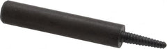 Made in USA - 1/4" Shank No. 9 Abrasive Point Mandrel - 1-3/4" Length, 1/8" Hole Compatibility, for Cones, Points & Rubberized Points - Americas Industrial Supply