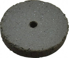 Cratex - 5/8" Diam x 1/16" Hole x 3/32" Thick, Surface Grinding Wheel - Silicon Carbide, Coarse Grade, 25,000 Max RPM, Rubber Bond, No Recess - Americas Industrial Supply