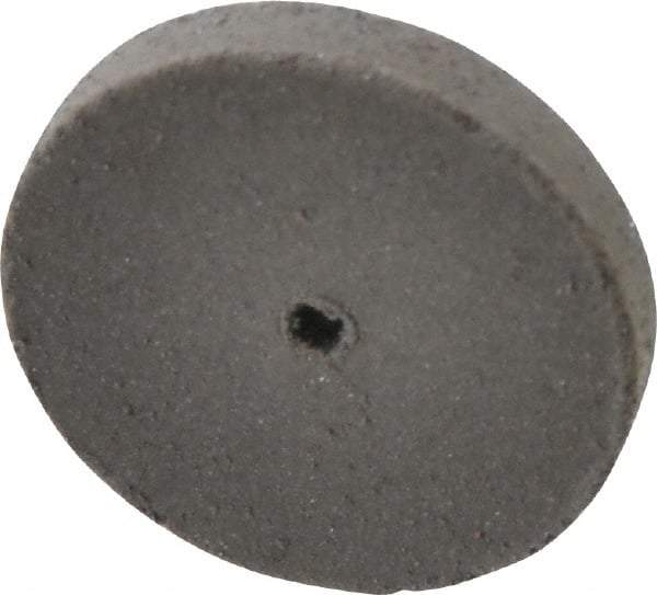 Cratex - 7/8" Diam x 1/16" Hole x 1/8" Thick, Surface Grinding Wheel - Silicon Carbide, Medium Grade, 25,000 Max RPM, Rubber Bond, No Recess - Americas Industrial Supply