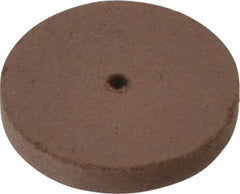 Cratex - 7/8" Diam x 1/16" Hole x 1/8" Thick, Surface Grinding Wheel - Silicon Carbide, Fine Grade, 25,000 Max RPM, Rubber Bond, No Recess - Americas Industrial Supply