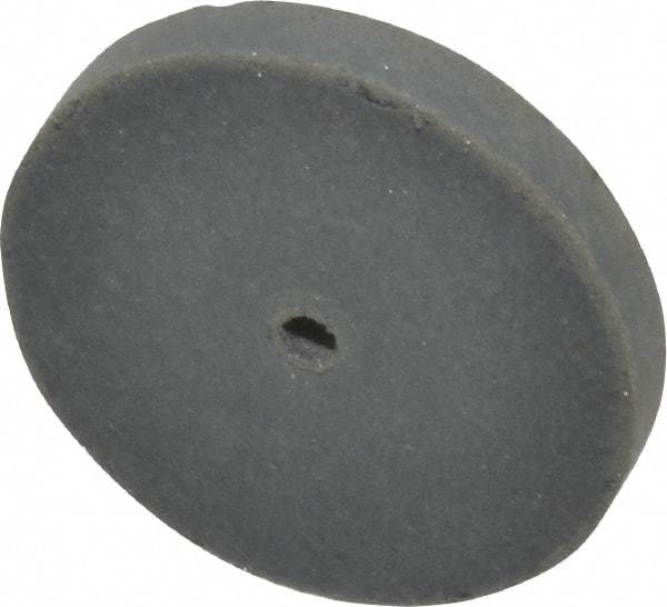 Cratex - 7/8" Diam x 1/16" Hole x 1/8" Thick, Surface Grinding Wheel - Silicon Carbide, Extra Fine Grade, 25,000 Max RPM, Rubber Bond, No Recess - Americas Industrial Supply