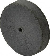 Cratex - 1" Diam x 1/16" Hole x 3/16" Thick, Surface Grinding Wheel - Silicon Carbide, Extra Fine Grade, 25,000 Max RPM, Rubber Bond, No Recess - Americas Industrial Supply