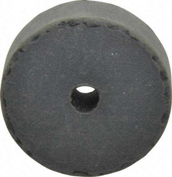 Cratex - 1-1/2" Diam x 1/4" Hole x 1/2" Thick, Surface Grinding Wheel - Silicon Carbide, Extra Fine Grade, 15,000 Max RPM, Rubber Bond, No Recess - Americas Industrial Supply