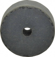 Cratex - 1-1/2" Diam x 1/4" Hole x 1/2" Thick, Surface Grinding Wheel - Silicon Carbide, Extra Fine Grade, 15,000 Max RPM, Rubber Bond, No Recess - Americas Industrial Supply