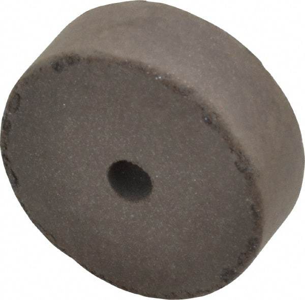 Cratex - 1-1/2" Diam x 1/4" Hole x 1/2" Thick, Surface Grinding Wheel - Silicon Carbide, Medium Grade, 15,000 Max RPM, Rubber Bond, No Recess - Americas Industrial Supply