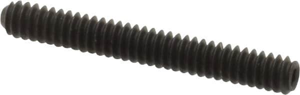 Value Collection - #4-40 UNC, 7/8" OAL, Cup Point Set Screw - Grade 8 Alloy Steel, 0.05" Key - Americas Industrial Supply